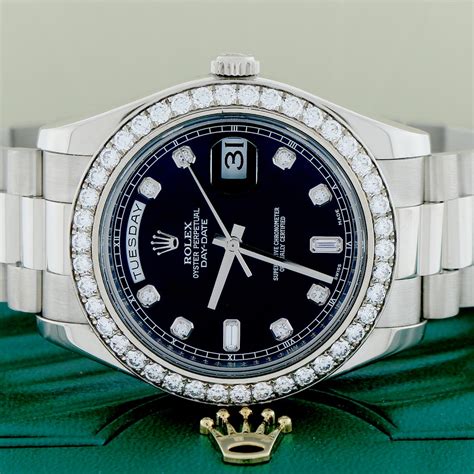 rolex day date president weissgold|presidential rolex price 2021.